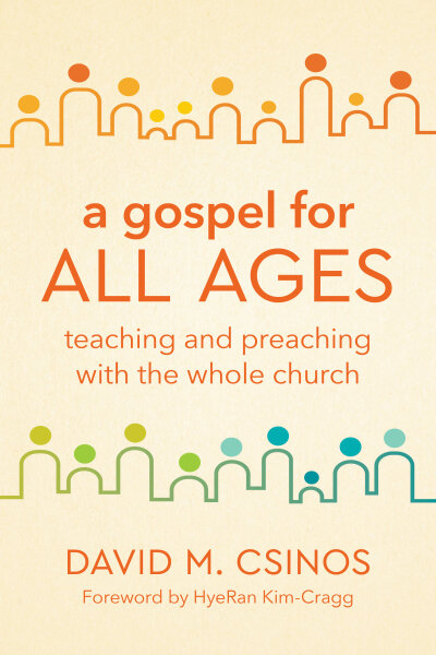 cover of gospel for all ages with abstract people in a single line drawing
